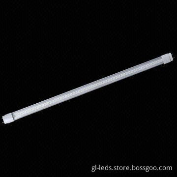 SMD 3528 T8 LED Tube Lighting with CE/RoHS Certificates and 30,000 Hours Lifespan
